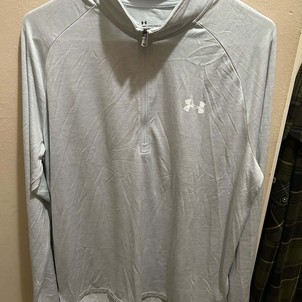 Under Armour Light Gray Hoodie